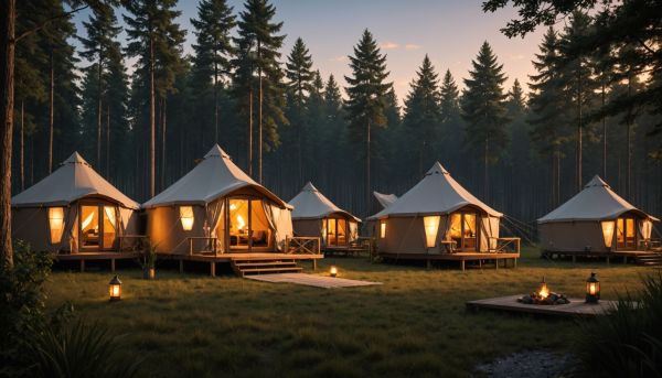 Campings de luxe avec spa privatif