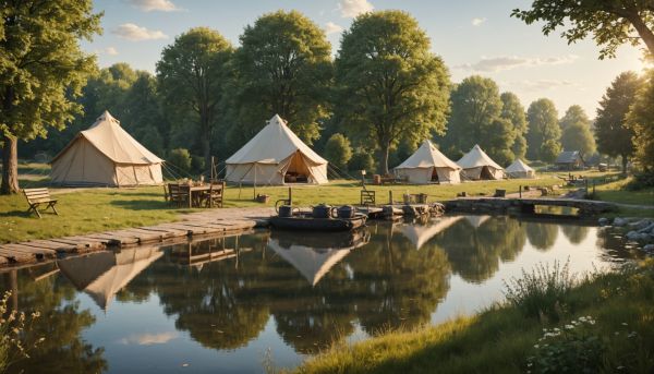 Meilleurs campings traditionnels en territoire francais