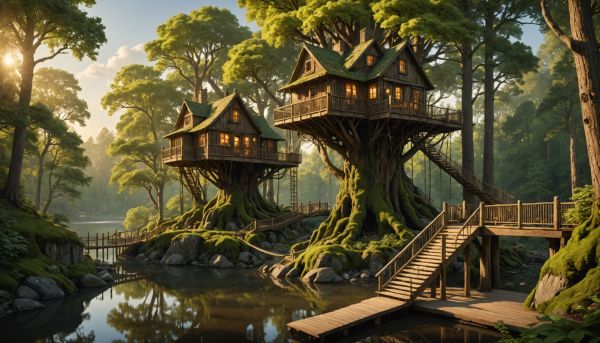 Quels domaines proposent des cabanes perchées ?