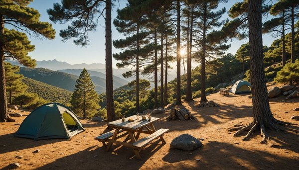 Découvrez les meilleurs campsites de Corse pour un voyage parfait!