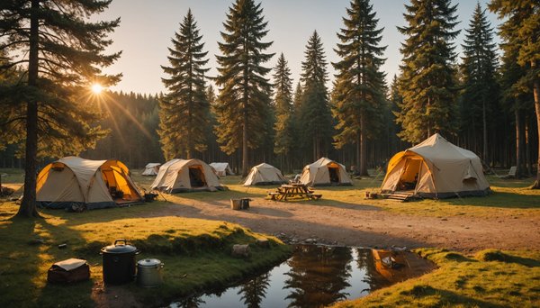 Les meilleurs campings de l'est de la France: notre sélection