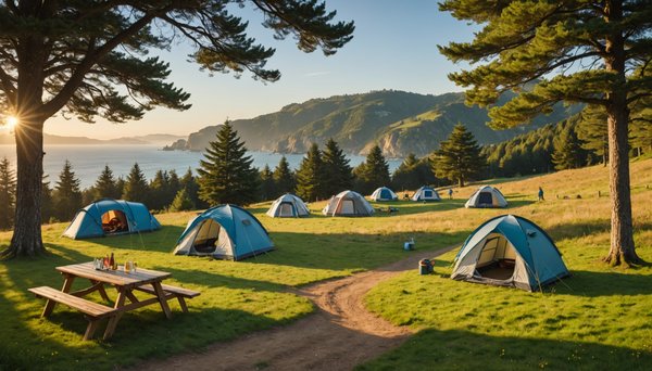 Quels sont les meilleurs campings au Pays basque avec une aire de camping proche de l'Espagne ?