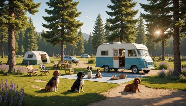 Les meilleures sélections de campings acceptant les animaux en France