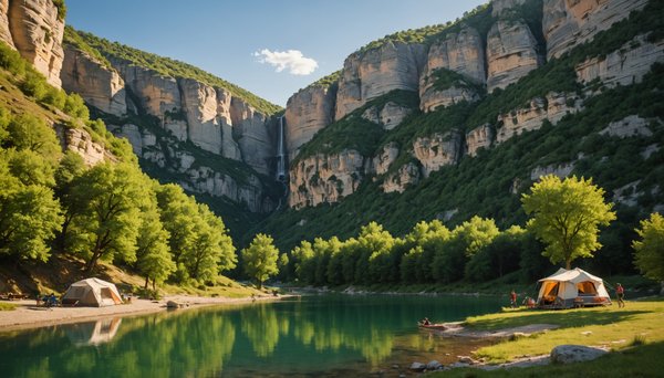 Expérience inoubliable : vivre la nature au cœur du camping Gorges du Tarn