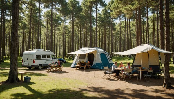 Camping sur l'Ile de Ré : une expérience unique avec des emplacements spacieux et ombragés