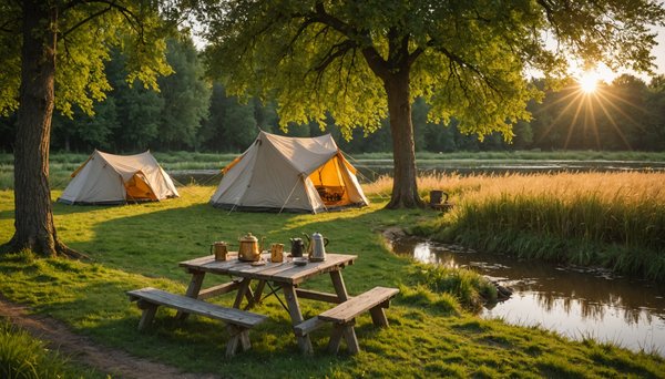 Explorer les sites culturels de France en faisant du camping