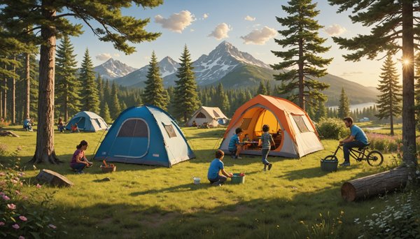 Quels sont les avis sur le flower camping Thésauque pour une famille ?
