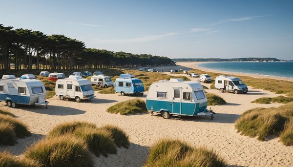 Quels sont les meilleurs campings de la plage à Damgan dans le Morbihan et quels services offrent-ils ?