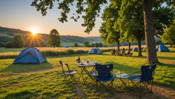 Les meilleurs campings accessibles en environ 1h de route de Lyon