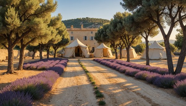 Les meilleurs campings dans la région du sud de la France