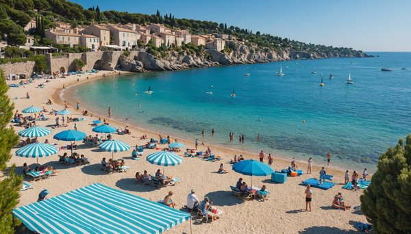 Quelles sont les activités préférées par les touristes de passage à Hyères l'été ?