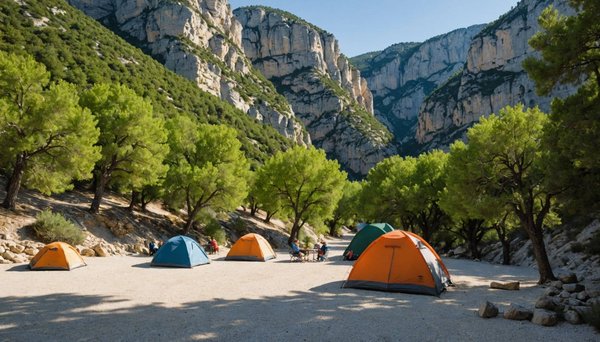 Les plus beaux campings des gorges du verdon