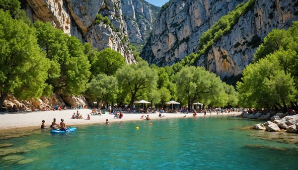 Top aquaparks to visit near gorges du verdon with camping terra verdon
