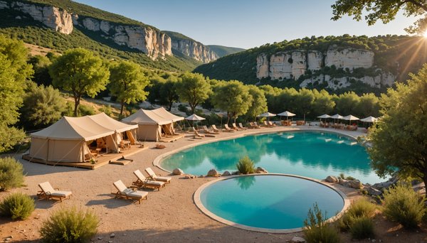 Camping 4 étoiles en ardèche : le confort en pleine nature