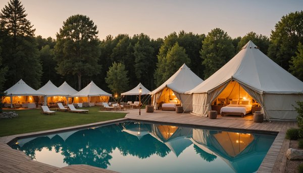 Découvrez les équipements de luxe proposés dans un camping 5 étoiles en France