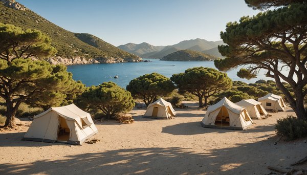 Comment réserver le meilleur camping à Calvi, France