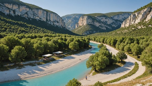 Choisir un camping naturiste dans les Gorges du Verdon en Provence