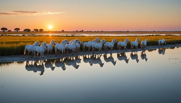 Explorer la beauté naturelle de la Camargue, France