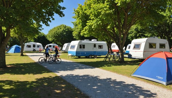 Quels sont les services proposés aux familles avec enfants dans les campings de Saint Malo?