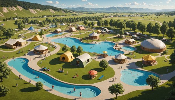 Les 3 meilleurs campings avec espace aquatique en Drôme