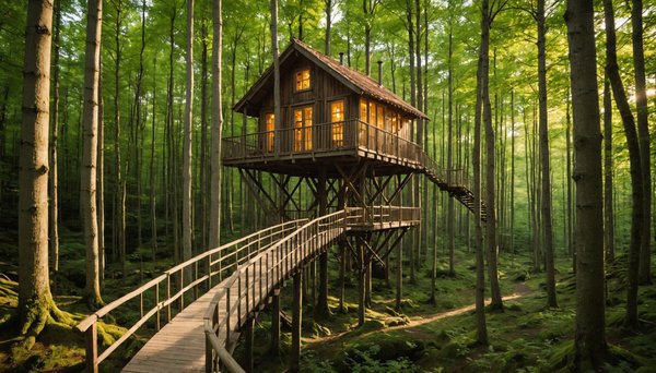 Le Glamping en Auvergne : Les Meilleurs Sites pour Trouver des Cabanes Perchées
