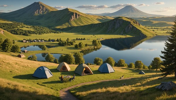 Pourquoi la région Auvergne regorge de campings d'exception dédiés à la nature ?