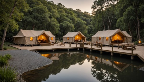 Les campings les plus luxueux à l'étranger pour un séjour haut de gamme dans la nature